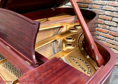 Restored Steinway Player Piano steinway hand painted plate artwork