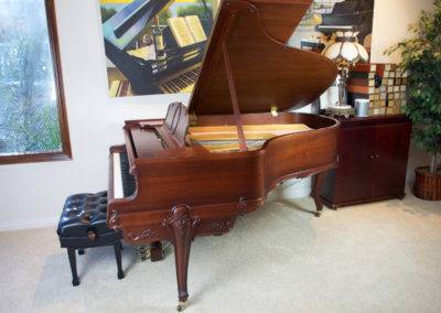 Restored Steinway & Sons Duo-Art, Complete side view