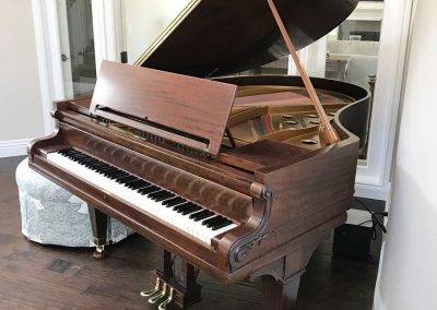 Steinway Model O, Honduran Mahogany, Satin Lacquer