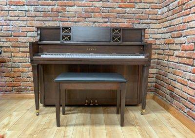 Modern Gray Walnut Piano Finish