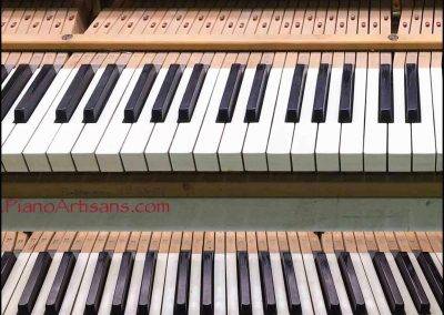 ivory piano key top restoration