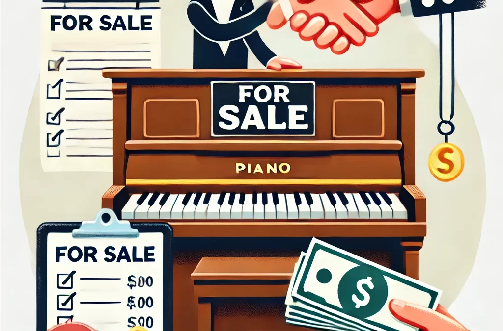 How to sell your piano