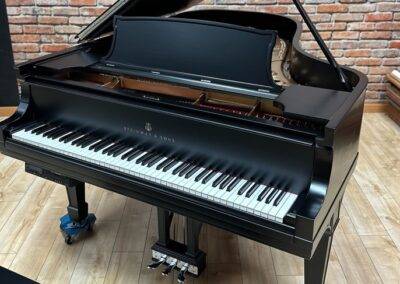 Modern Ebony Satin Finish, Steinway piano